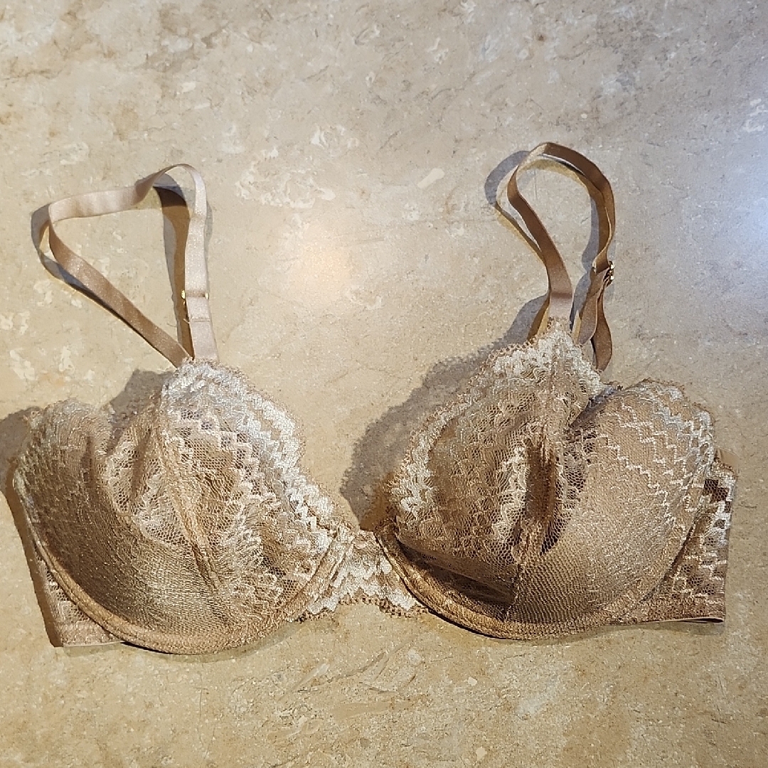 Natori Nude Sheer Lace Bra 32d. 724319